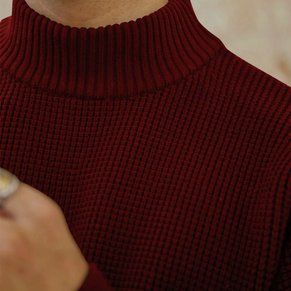 Gabriele - Diamond Turtleneck Sweater