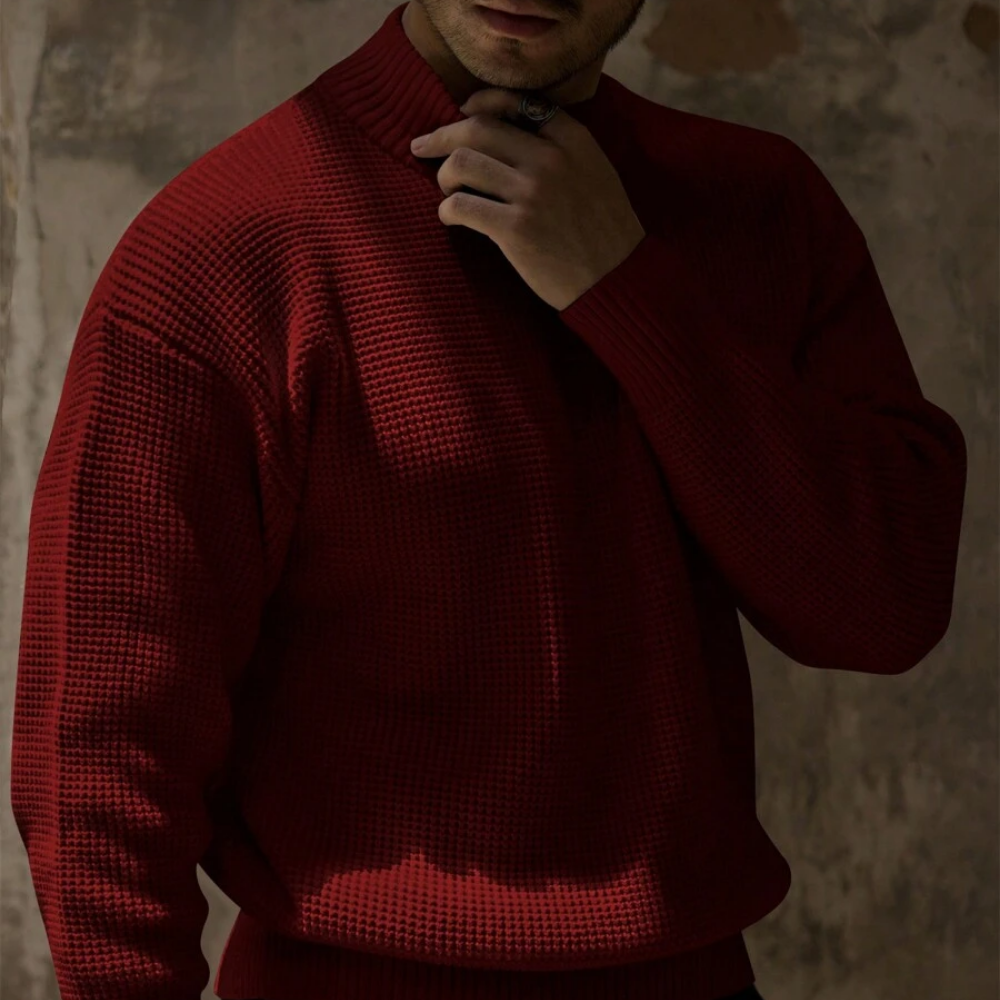 Gabriele - Diamond Turtleneck Sweater