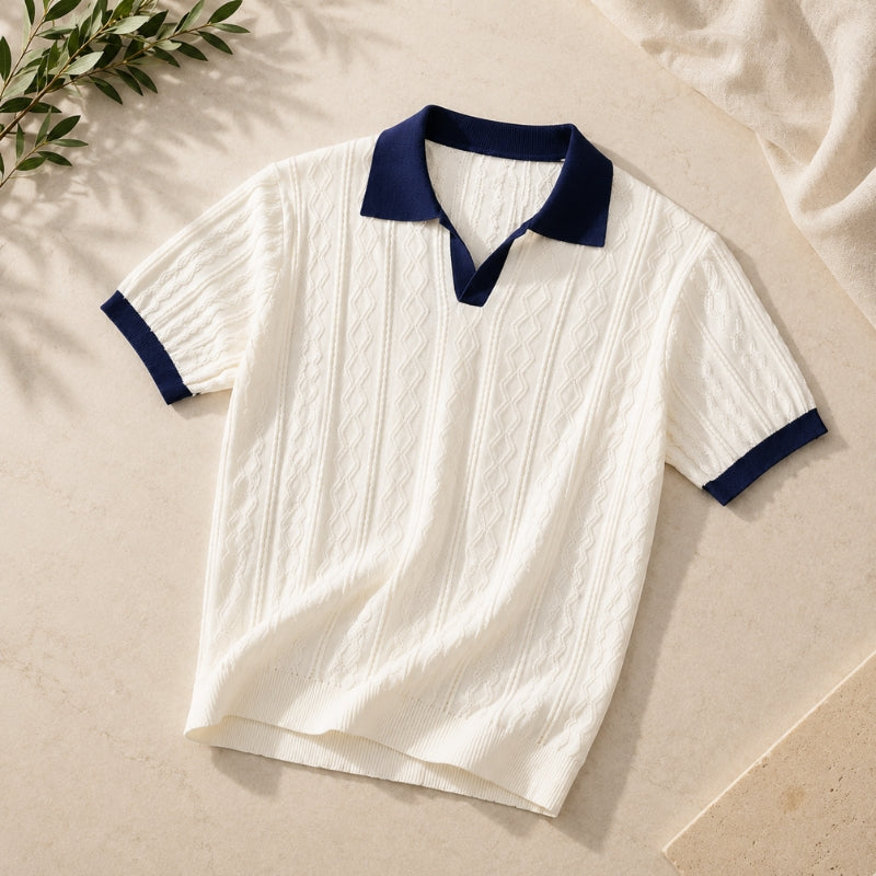 Leonardo Coastal Knit Polo