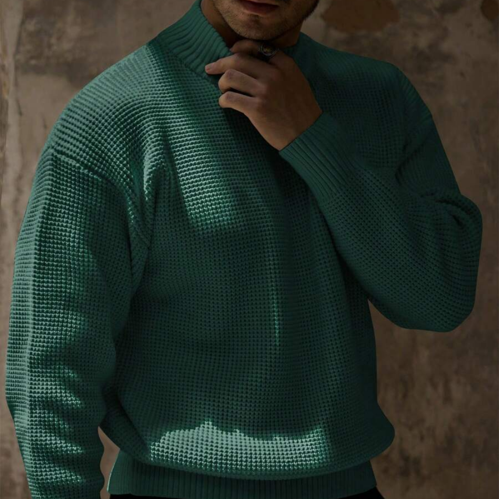 Gabriele - Diamond Turtleneck Sweater