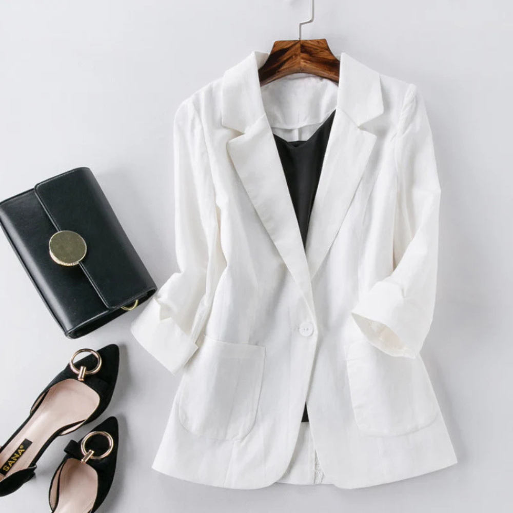 Giulia Linen Blazer