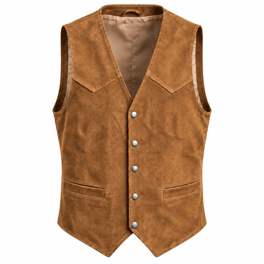 Francesco Suede Vest