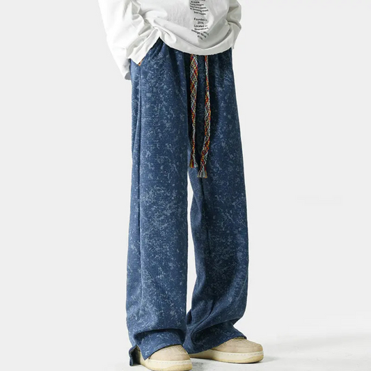 Lauro - Premium Textured Trousers
