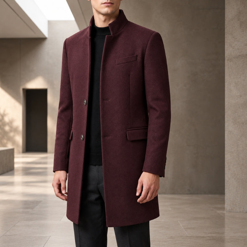 Francesco Wool Overcoat