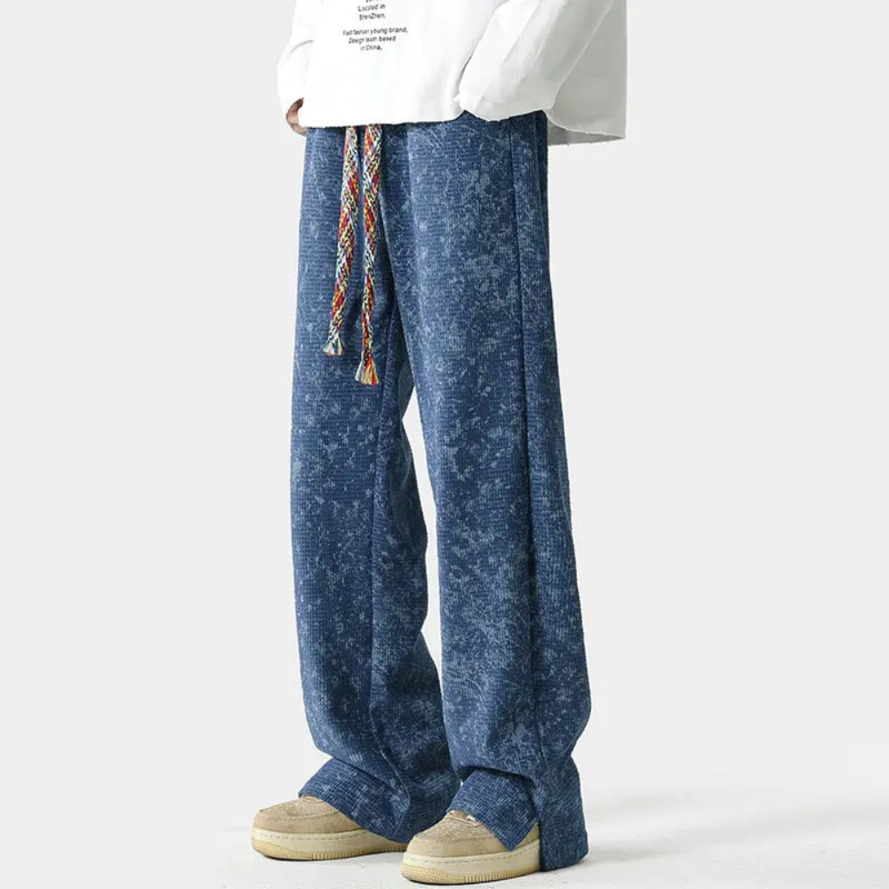 Lauro - Premium Textured Trousers