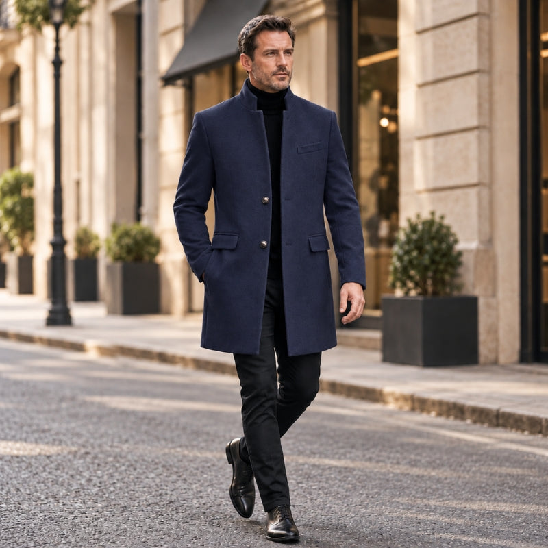 Francesco Wool Overcoat