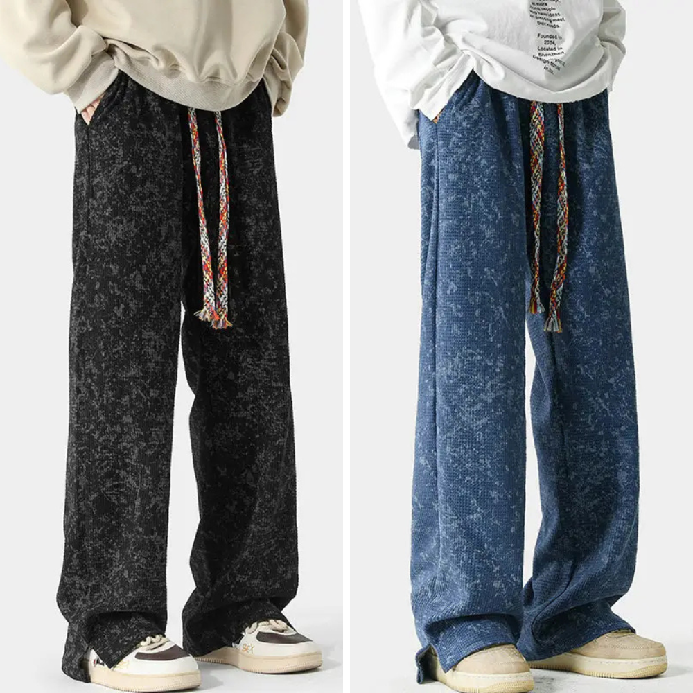 Lauro - Premium Textured Trousers