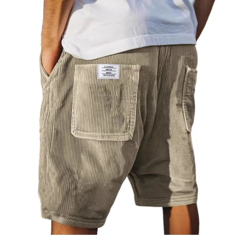 Capri Corduroy Shorts
