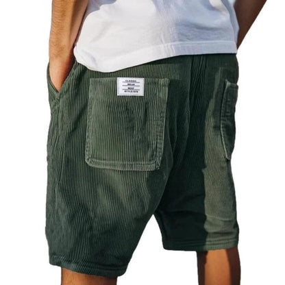 Capri Corduroy Shorts