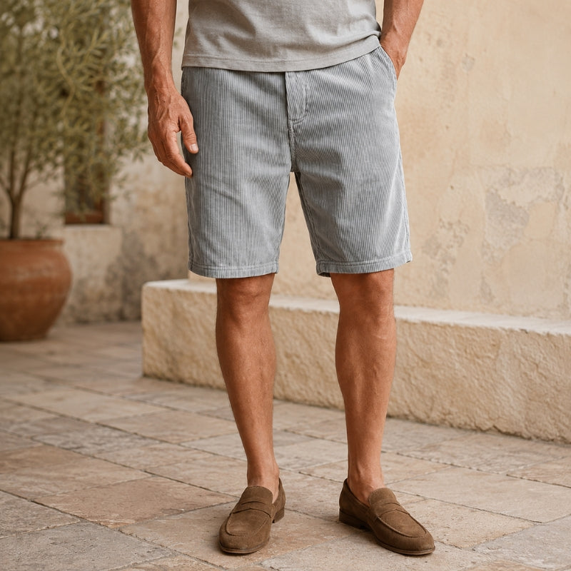 Capri Corduroy Shorts
