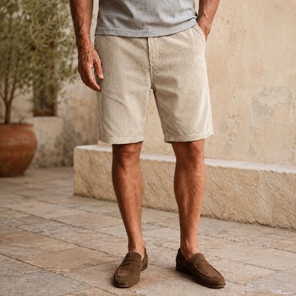 Capri Corduroy Shorts