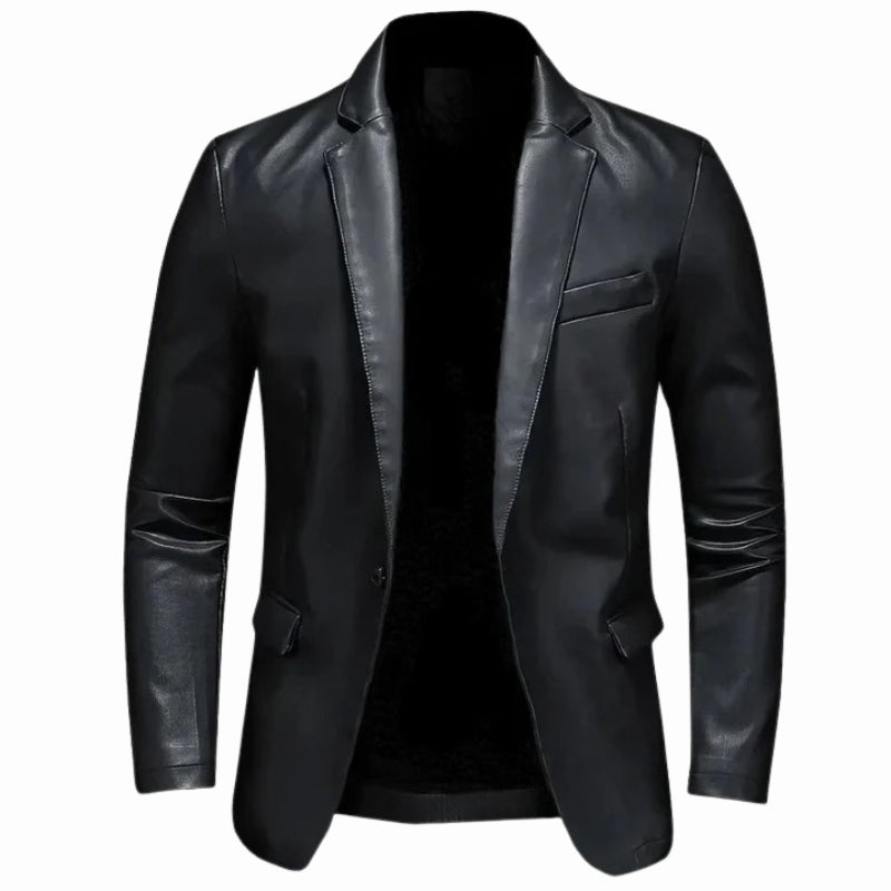 Giorgio Leather Blazer