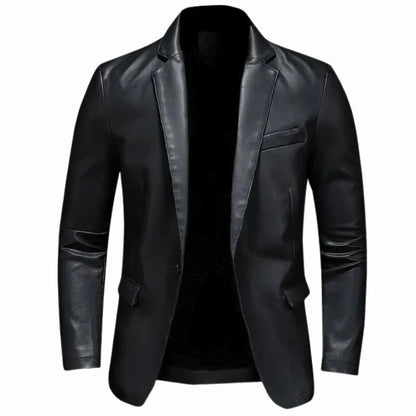 Giorgio Leather Blazer