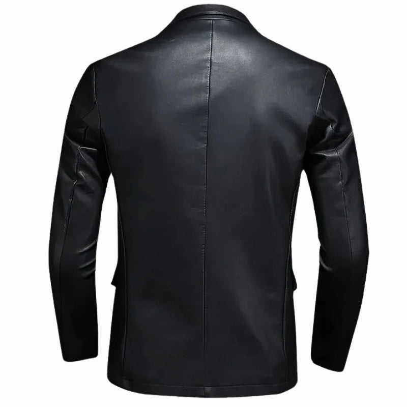 Giorgio Leather Blazer