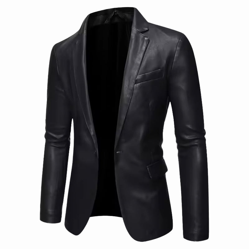 Giorgio Leather Blazer