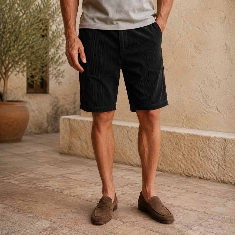 Capri Corduroy Shorts