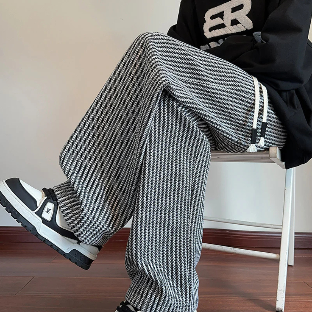 Luca - Hype Herringbone Sweatpants