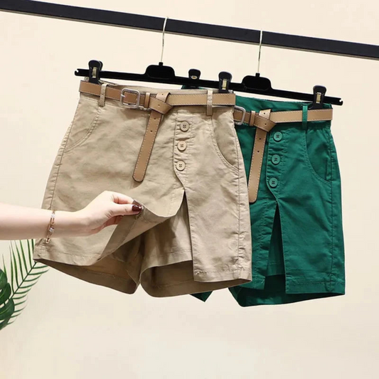 Milano Loose Belted Skort Pants