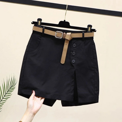 Milano Loose Belted Skort Pants