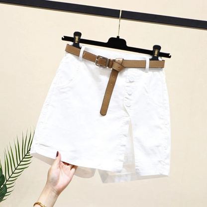Milano Loose Belted Skort Pants