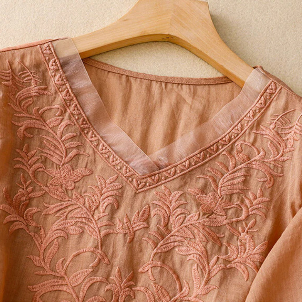Desirè Cotton-Linen Shirt