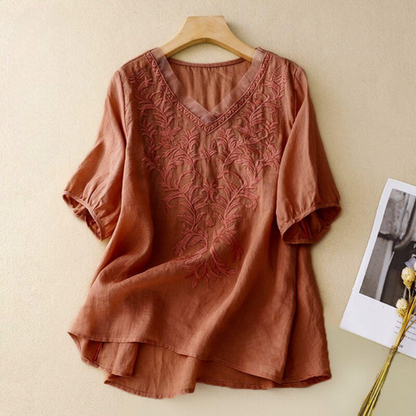 Desirè Cotton-Linen Shirt