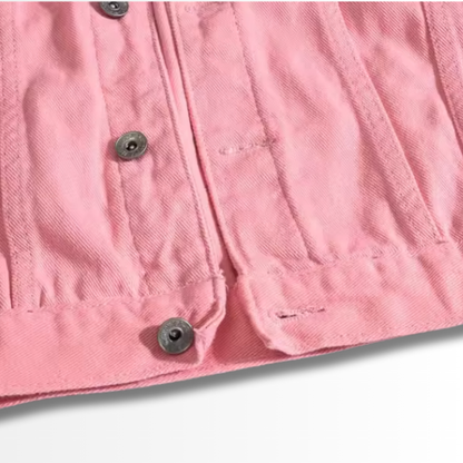 Milano - Men's Ripped Denim Jacket