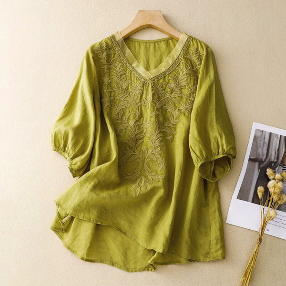Desirè Cotton-Linen Shirt