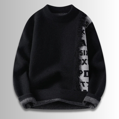 Daniele - Pull en tricot déchiré