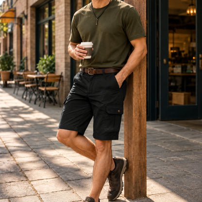 Maremma Contrast Pocket Cargo Shorts