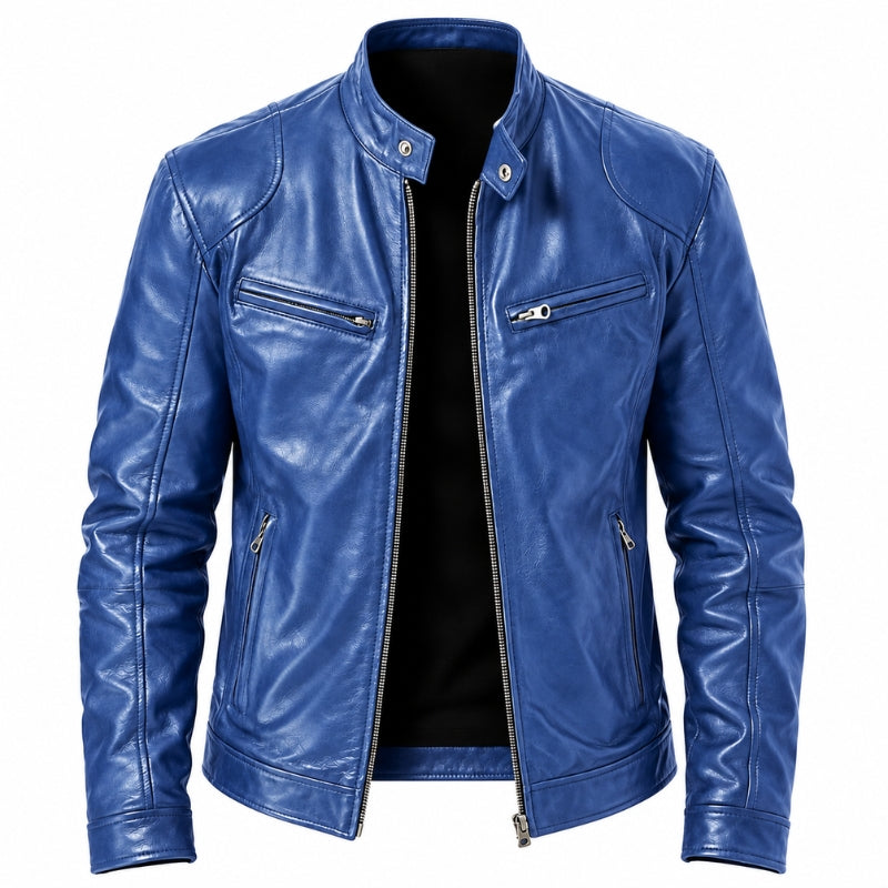 Milano Cafe Racer Leather Jacket