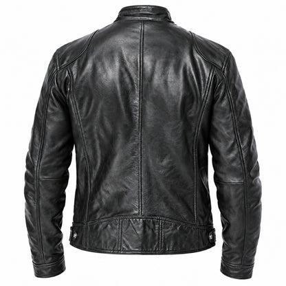 Milano Cafe Racer Leather Jacket