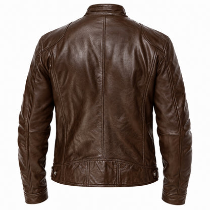 Milano Cafe Racer Leather Jacket