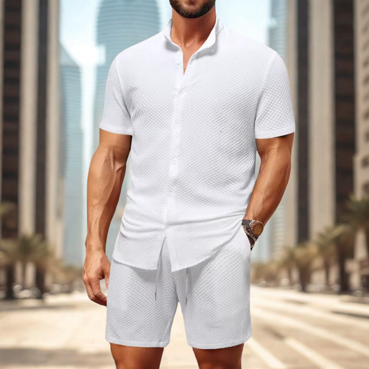 Ermenegildo - Men's Shirt and Short Set