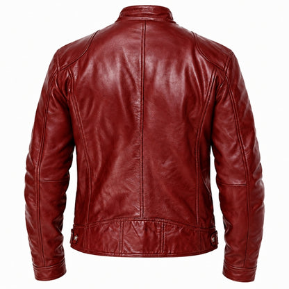 Milano Cafe Racer Leather Jacket