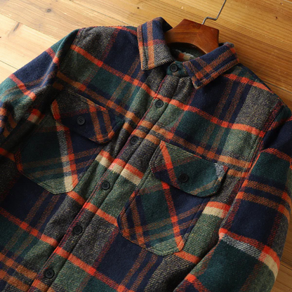 Gianluca - Veste en flanelle Sherpa