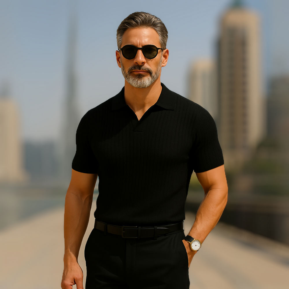 Ermenegildo - Flex Knitted Polo