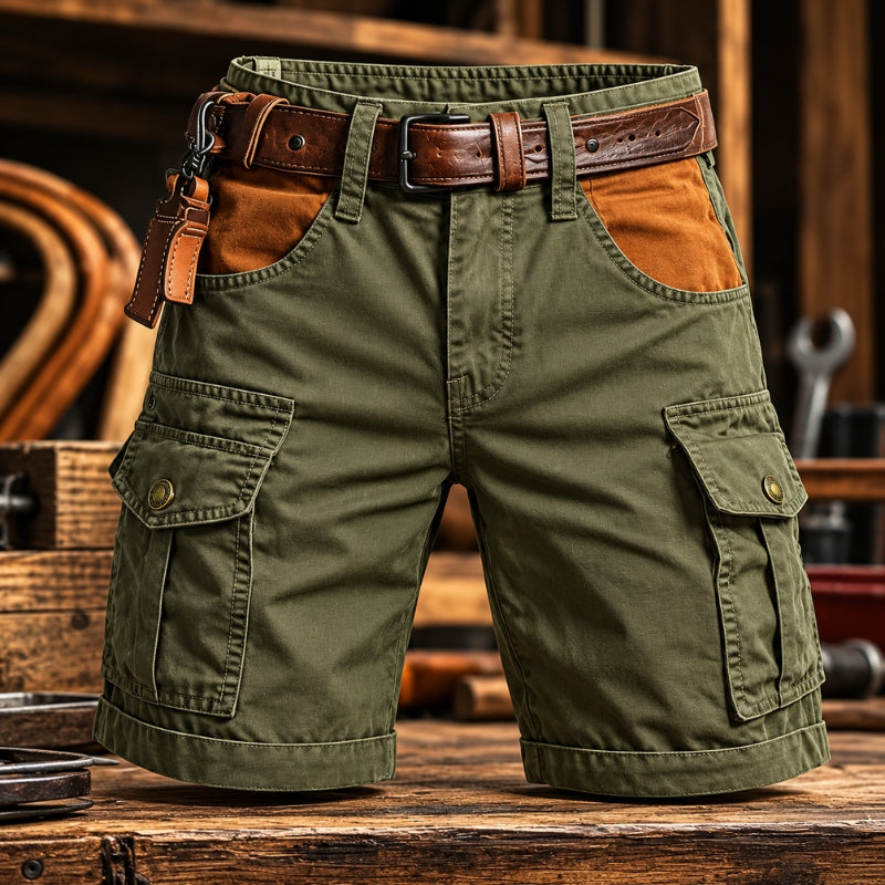 Maremma Contrast Pocket Cargo Shorts