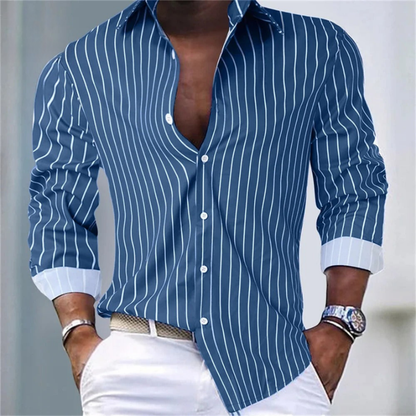 Ermenegildo - Casual Striped Shirt