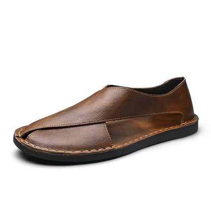 Leonardo Firenze Leather Mules