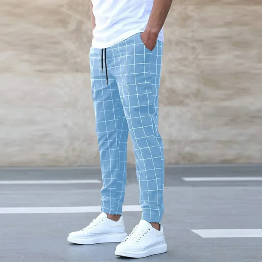 Luca Gente - Timeless Men's Checkered Pants