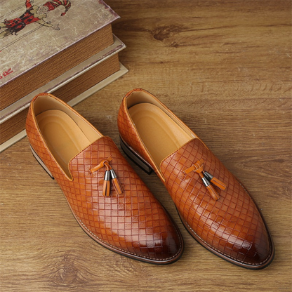 Valentino Valtieri Leather Loafers