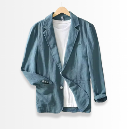 Sergio - Men's Modern Linen Blazer