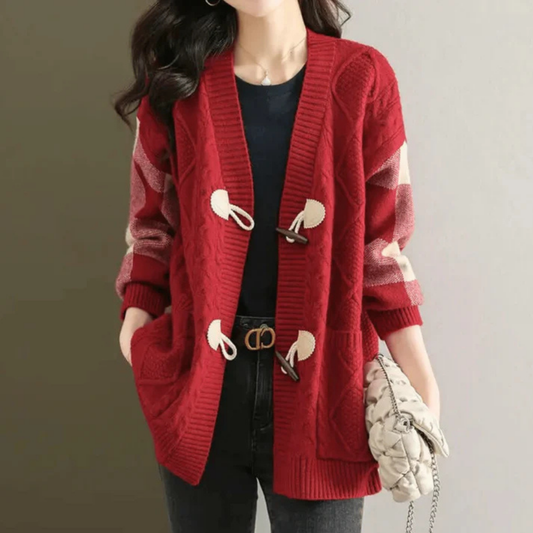 Bella - Long Textur Cardigan