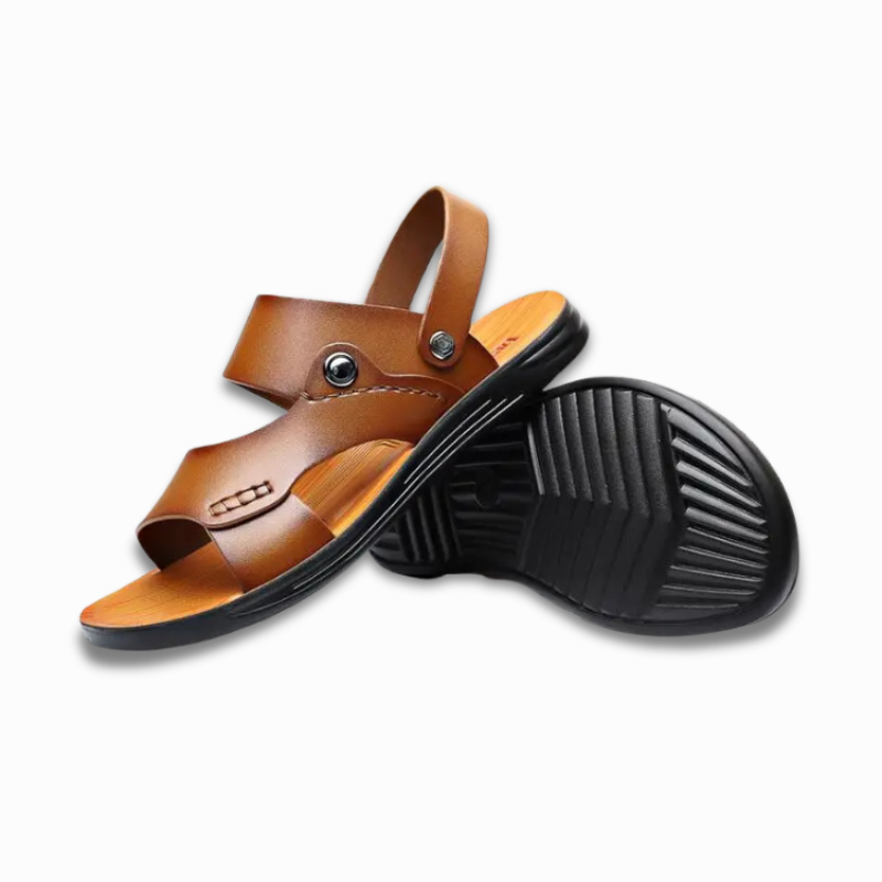 Achille Leather Sandals