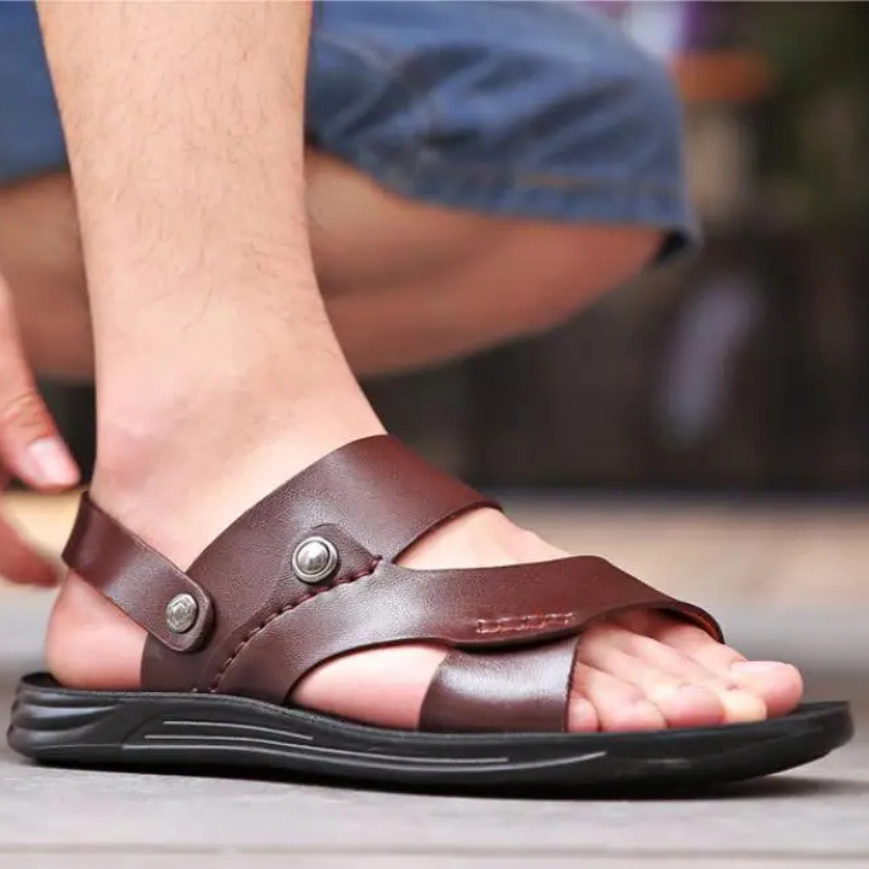 Achille Leather Sandals
