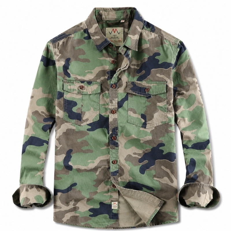 Venezia Camo Shirt Jacket