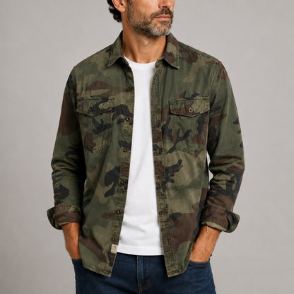 Venezia Camo Shirt Jacket