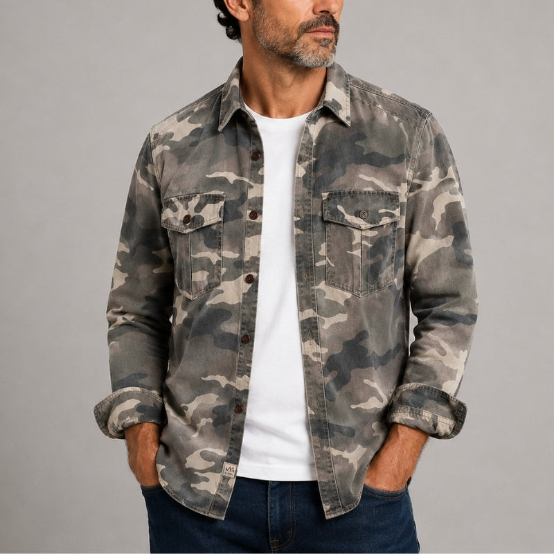 Venezia Camo Shirt Jacket