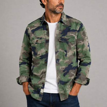 Venezia Camo Shirt Jacket